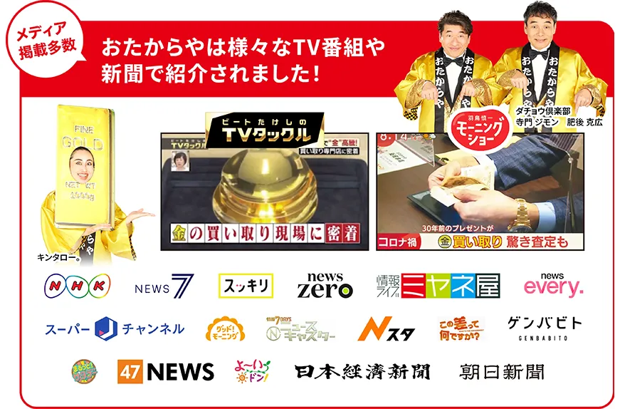 メディア掲載多数