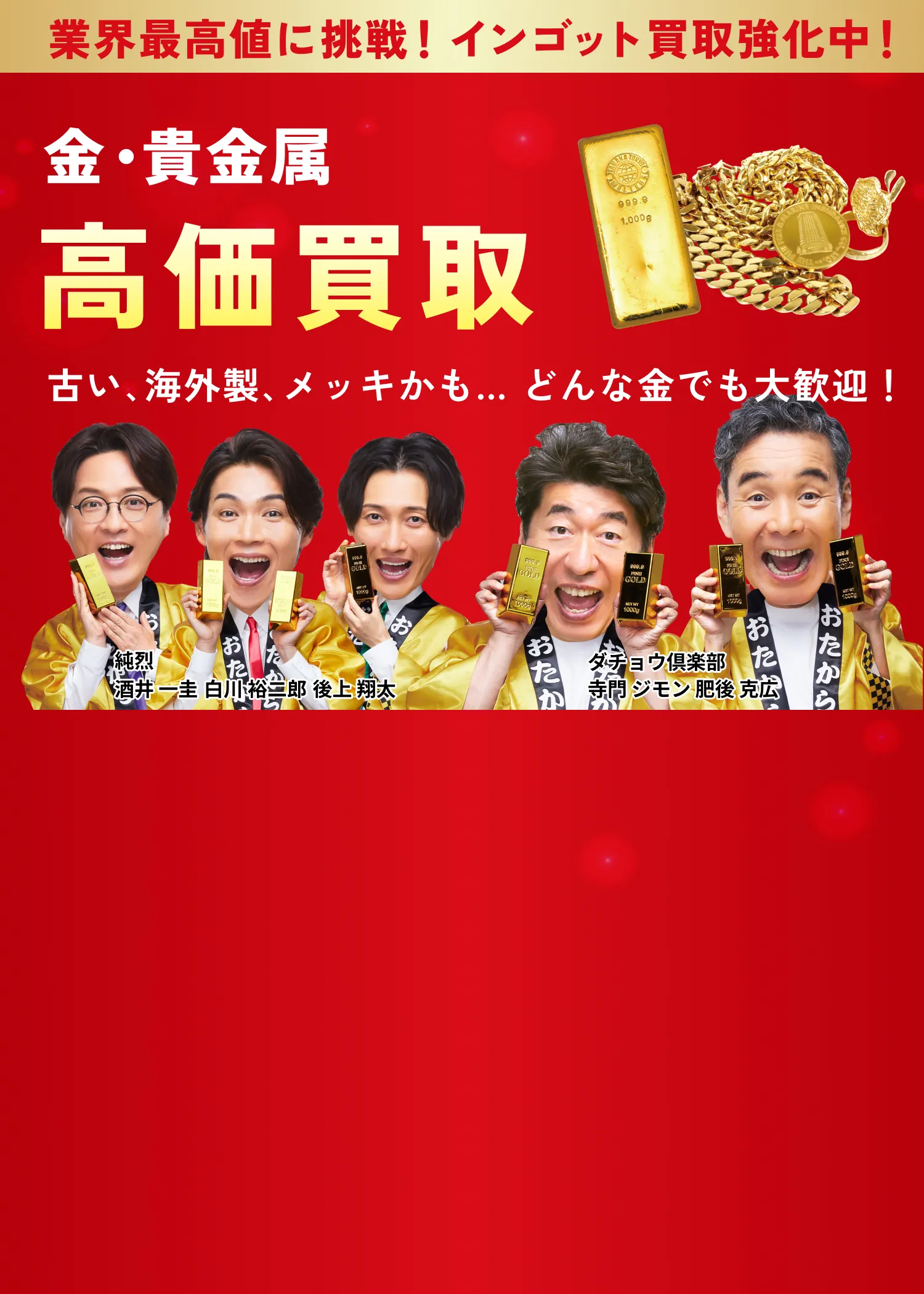 高価買取おたからや