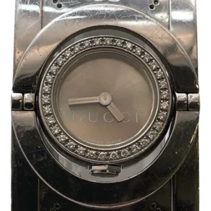 グッチ トワールコレクション ワイドバングル 112 SS