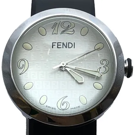 フェンディ SS/ラバー 電池式 ホワイト 8010G