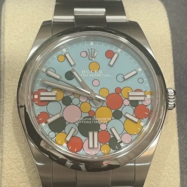 ロレックス　オイスターパーペチュアル　124300 loading=
