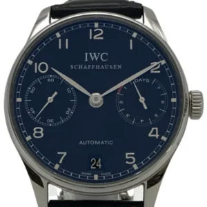 IWC ポルトギーゼ 7DAY IW500109 ブラック文字盤