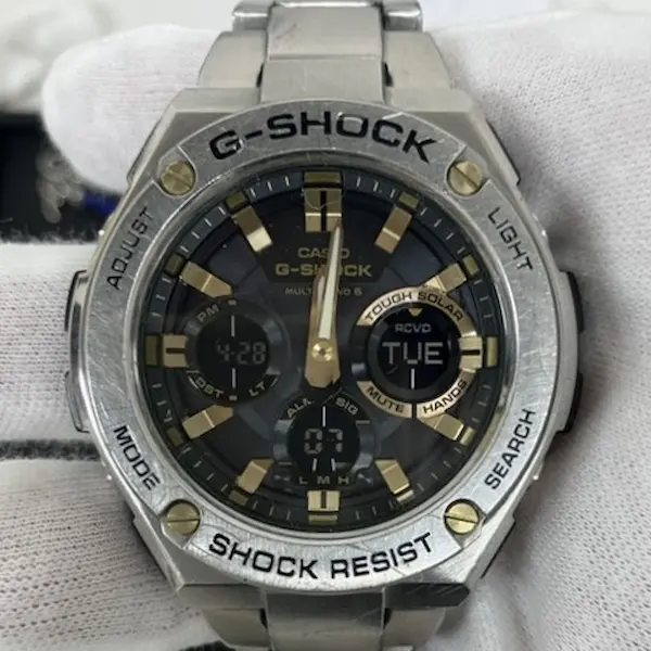 カシオ　G-SHOCK　G-STEEL　GST-W110D loading=