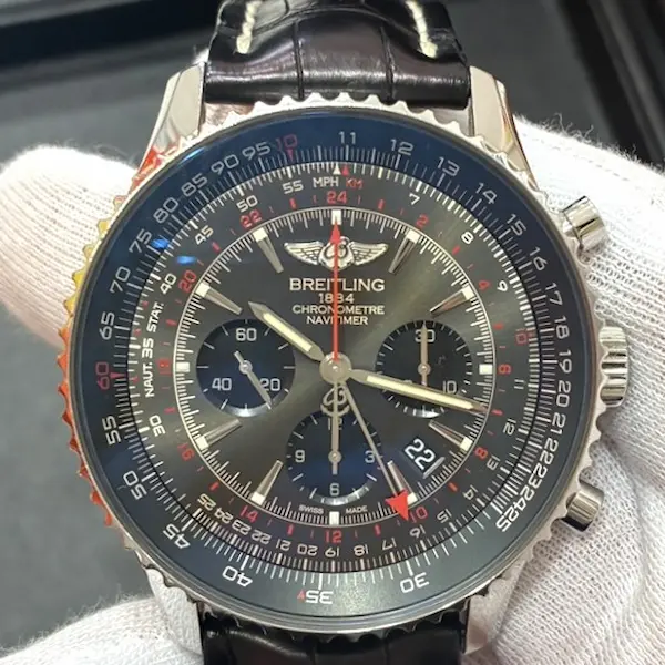 ブライトリング　ナビタイマー　GMT　AB04413A/F573 loading=
