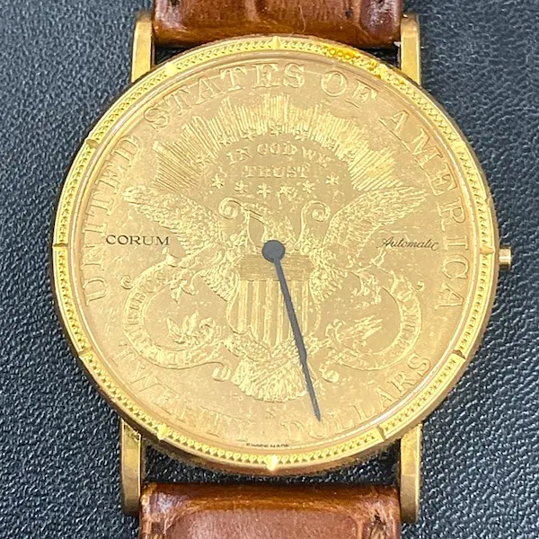 コルム　コインウォッチ　20ドル金貨 1904