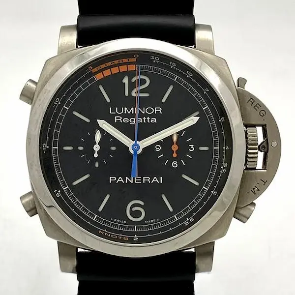 パネライ　ルミノール 1950 レガッタ 3デイズ　クロノフライバック チタニオ　PAM00526