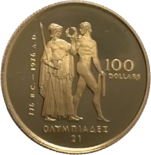 モントリオールオリンピック記念金貨